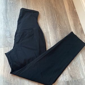 Motherhood Maternity XL black stretch pants